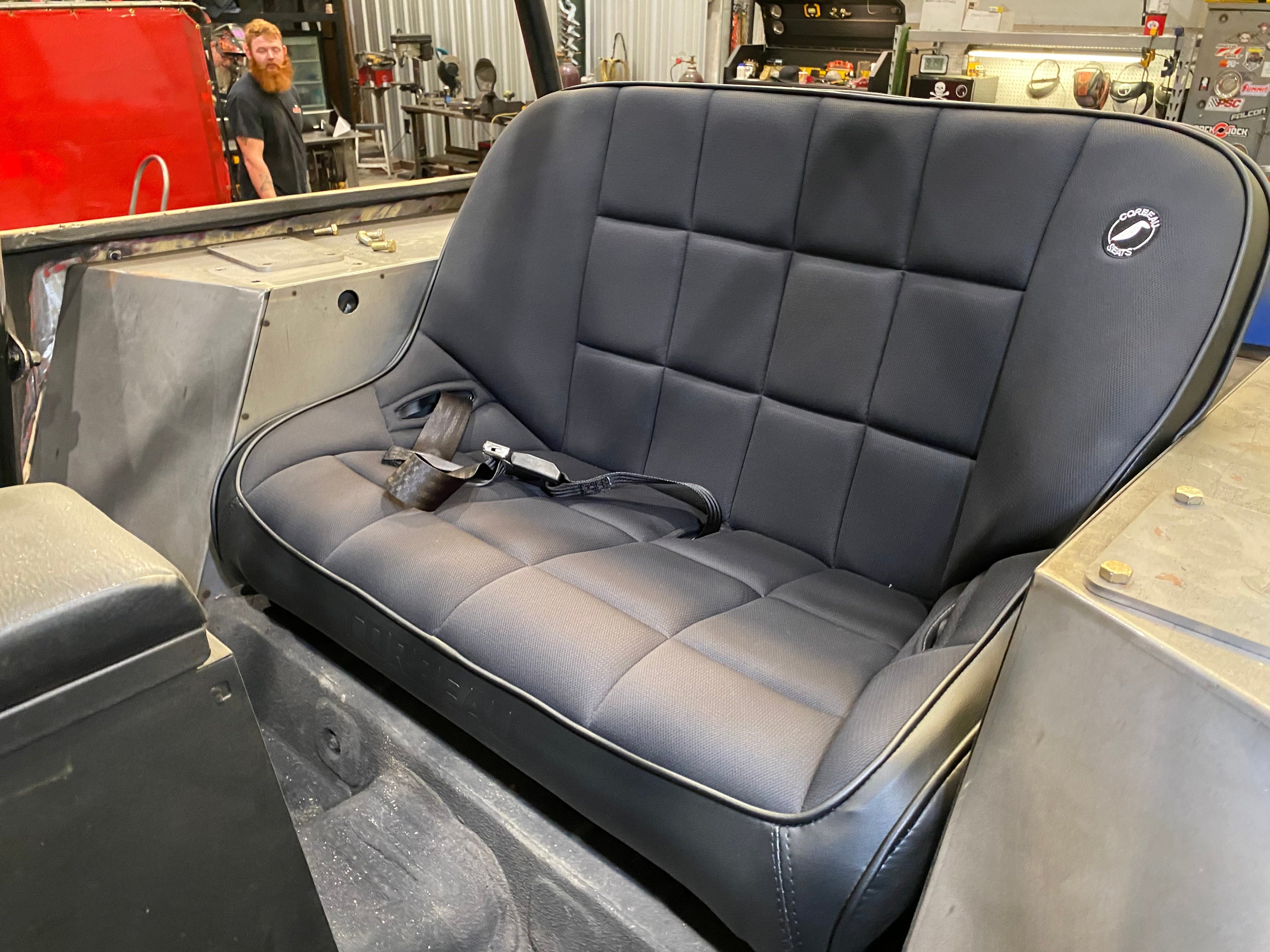 Guardabarros interior trasero alto y transparente para Jeep TJ
