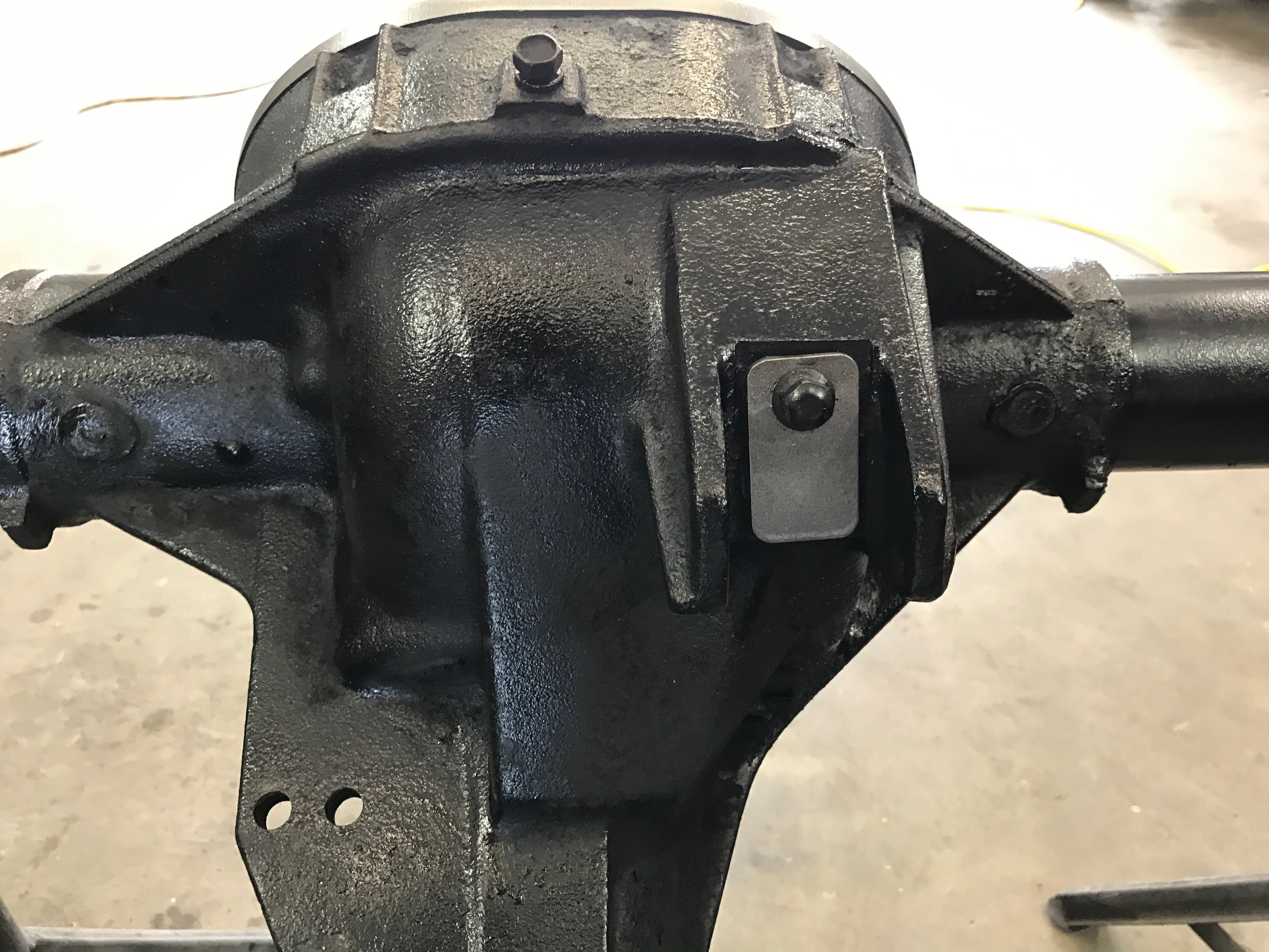 Placa de obturación ABS sin ventilación para Ford 8.8