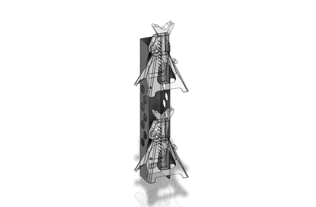 Soporte de pared para caballete