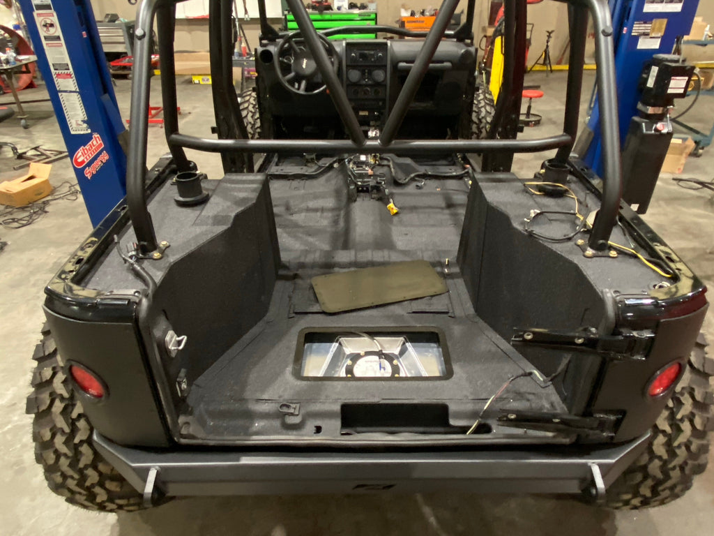 Kit de revestimiento interior de guardabarros trasero de alta holgura para Jeep JKU