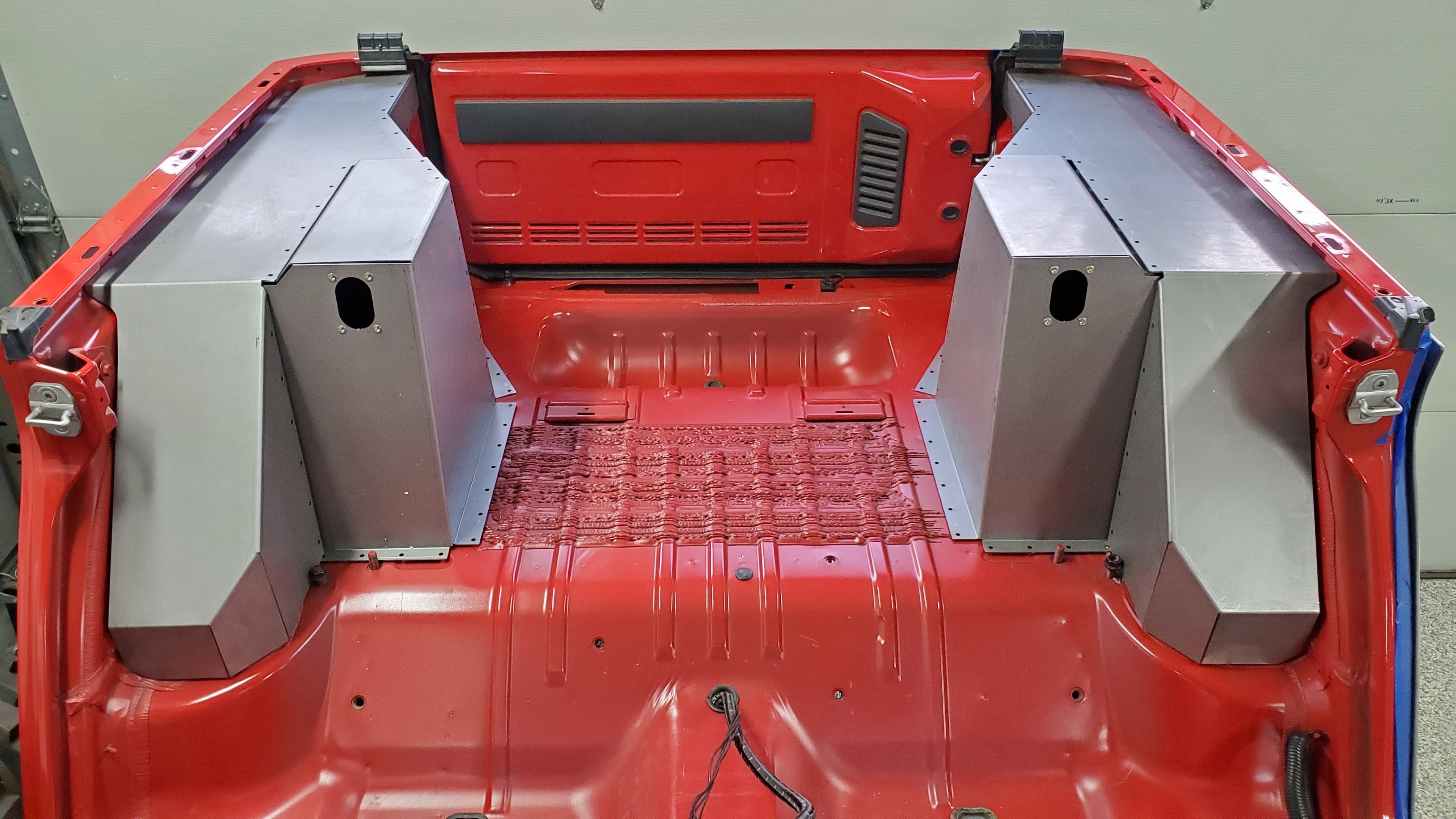 Kit de revestimiento interior de guardabarros trasero de alta holgura para Jeep JKU