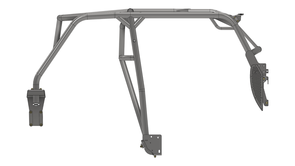 Sistema antivuelco Fastback para Jeep Wrangler JK de 2 puertas