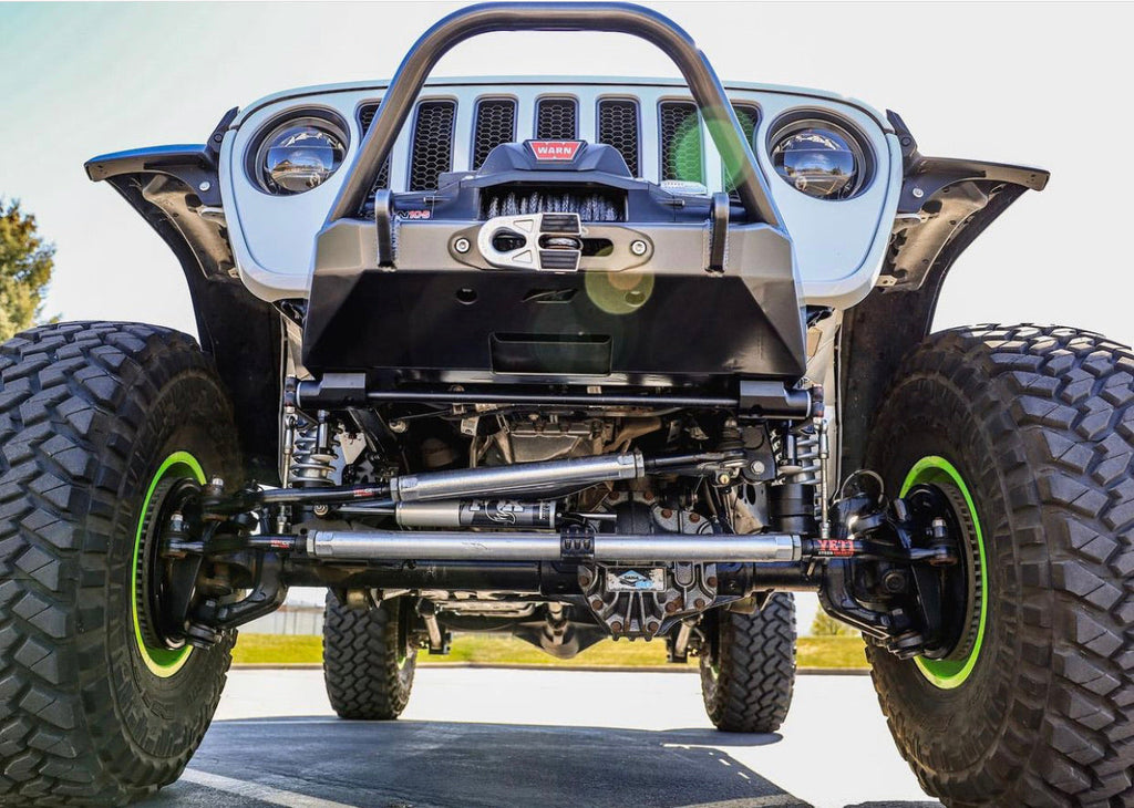 Parachoques delantero con barra protectora Motobilt Tomahawk Frame Chop para Jeep Wrangler JK, JL y Gladiator JT