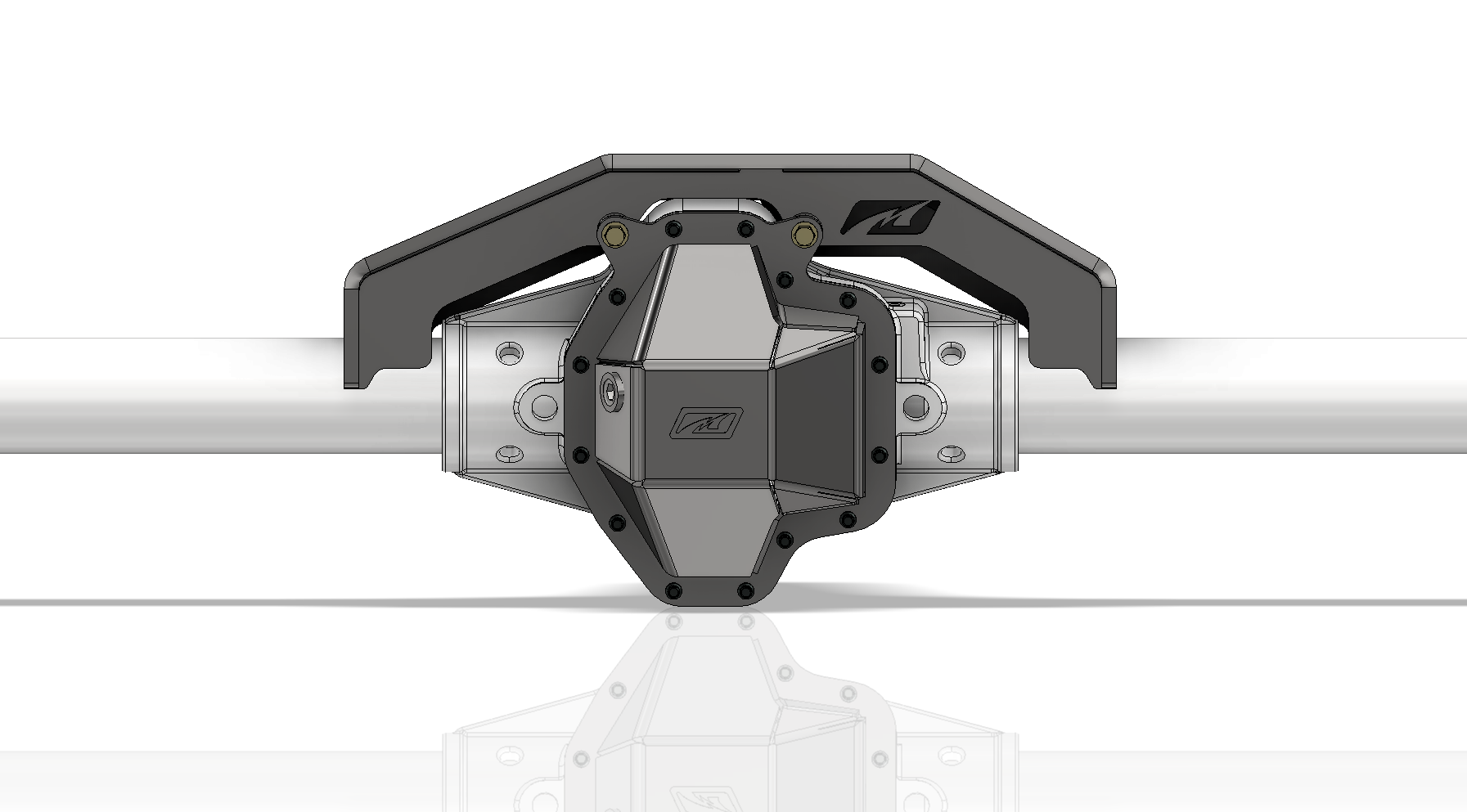 Refuerzo de chasis Trail Truss para eje trasero Dana 80 de ECGS