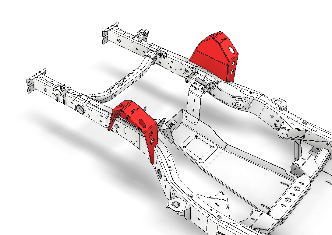 Front Shock Towers for ORI/Coilover Struts for JL/JLU/JT
