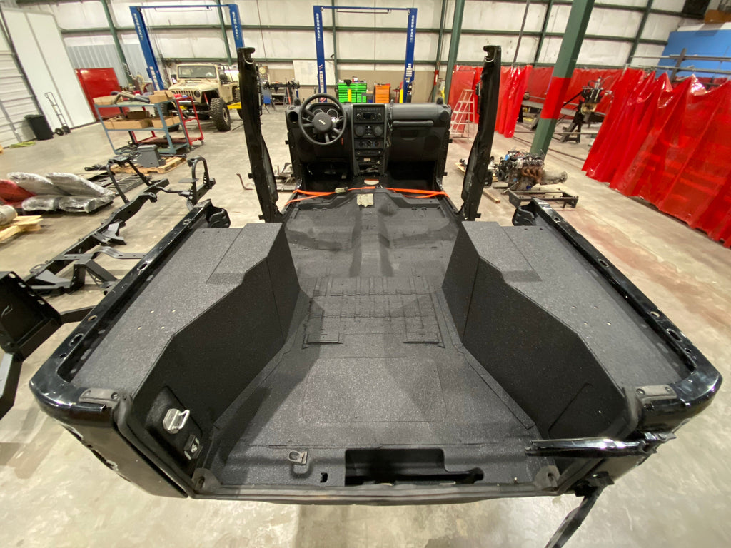Kit de revestimiento interior de guardabarros trasero de alta holgura para Jeep JKU