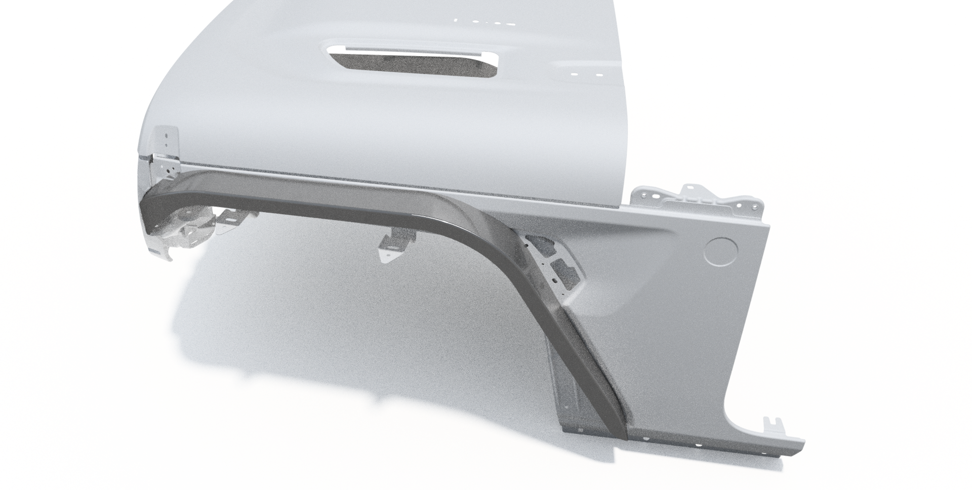 Hatchet High Line Front Fender 2" Flare for Jeep JL/JU/JT - Steel
