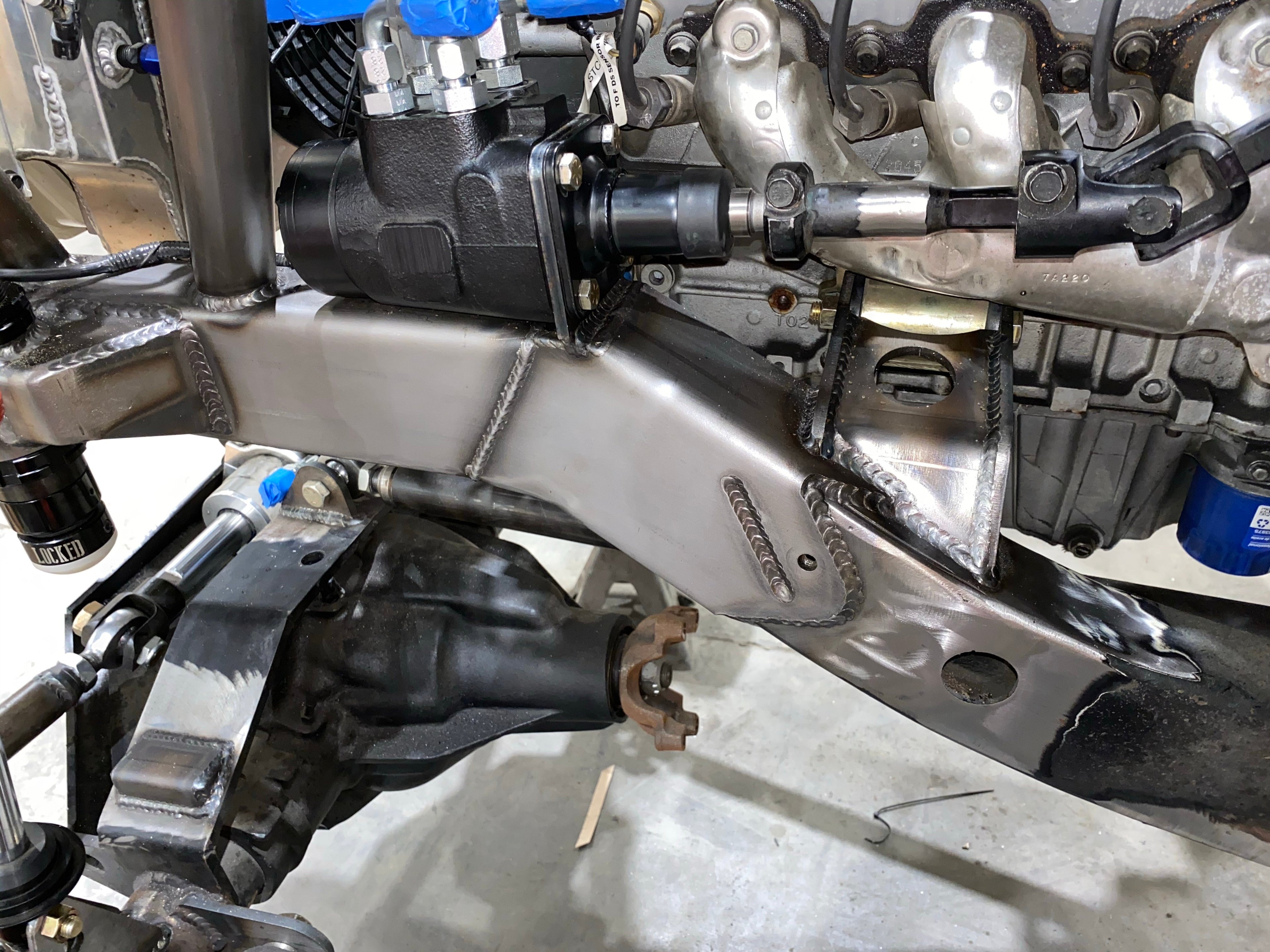 Motobilt Jeep Wrangler TJ / LJ / YJ Front Half Frame Kit