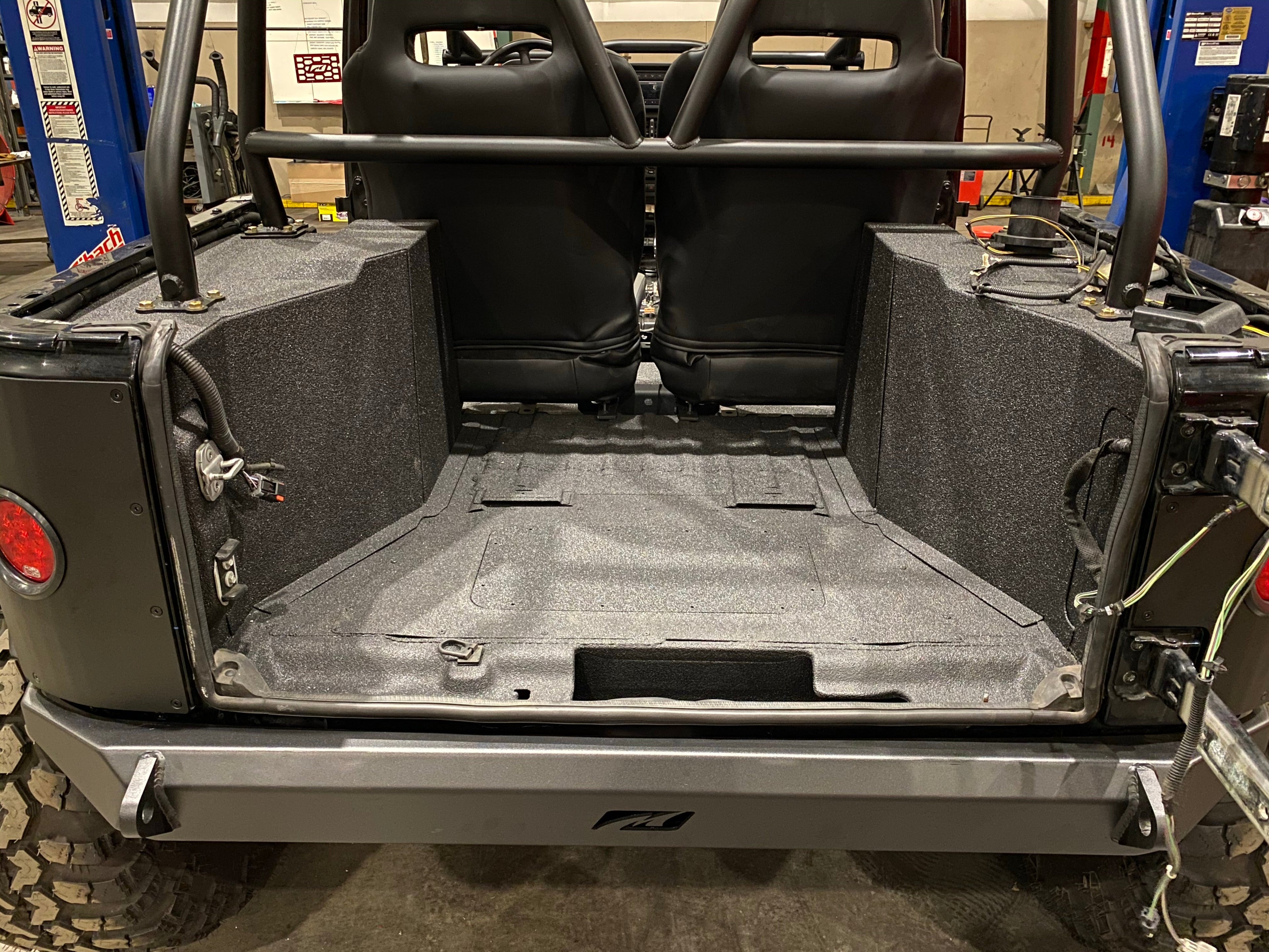 Kit de revestimiento interior de guardabarros trasero de alta holgura para Jeep JKU