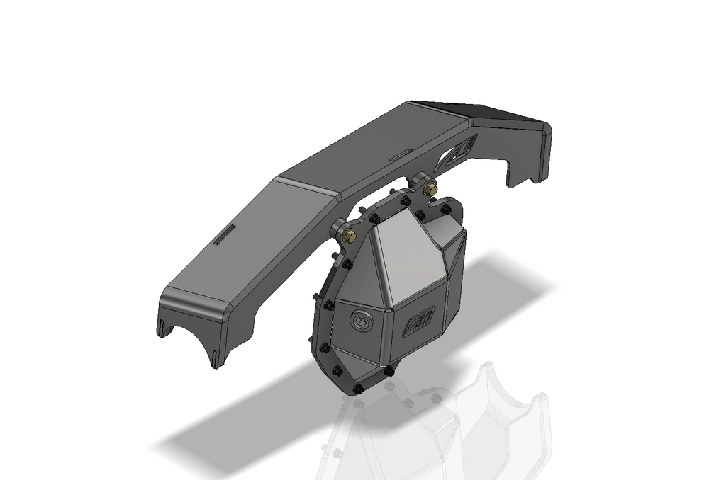 Refuerzo de chasis Trail Truss para eje trasero Dana 80 de ECGS