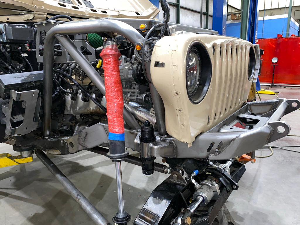 Motobilt Jeep Wrangler TJ / LJ / YJ Front Half Frame Kit