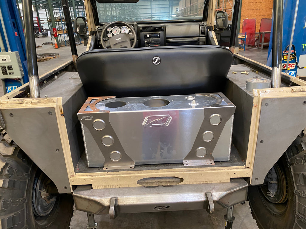 Guardabarros interior trasero alto y transparente para Jeep TJ