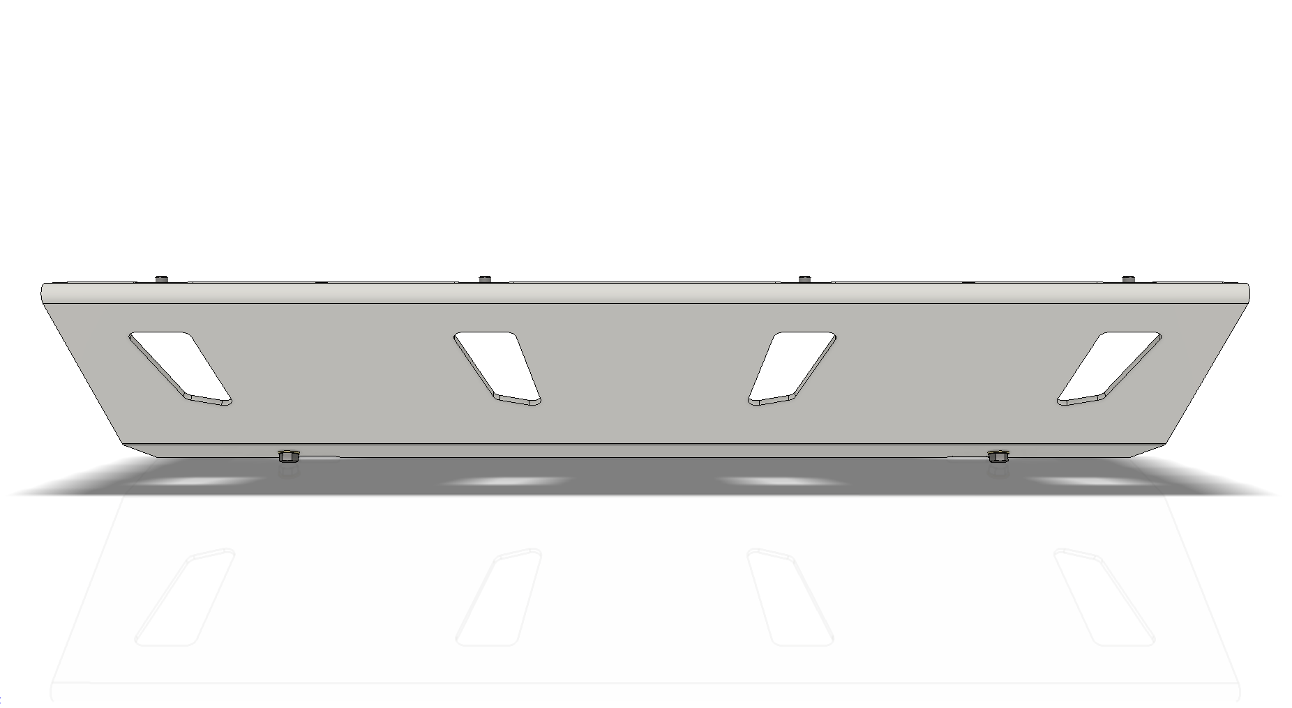 Motobilt Jeep Wrangler JL / Gladiator JT Skid Plate for Crusher HD Front Bumper
