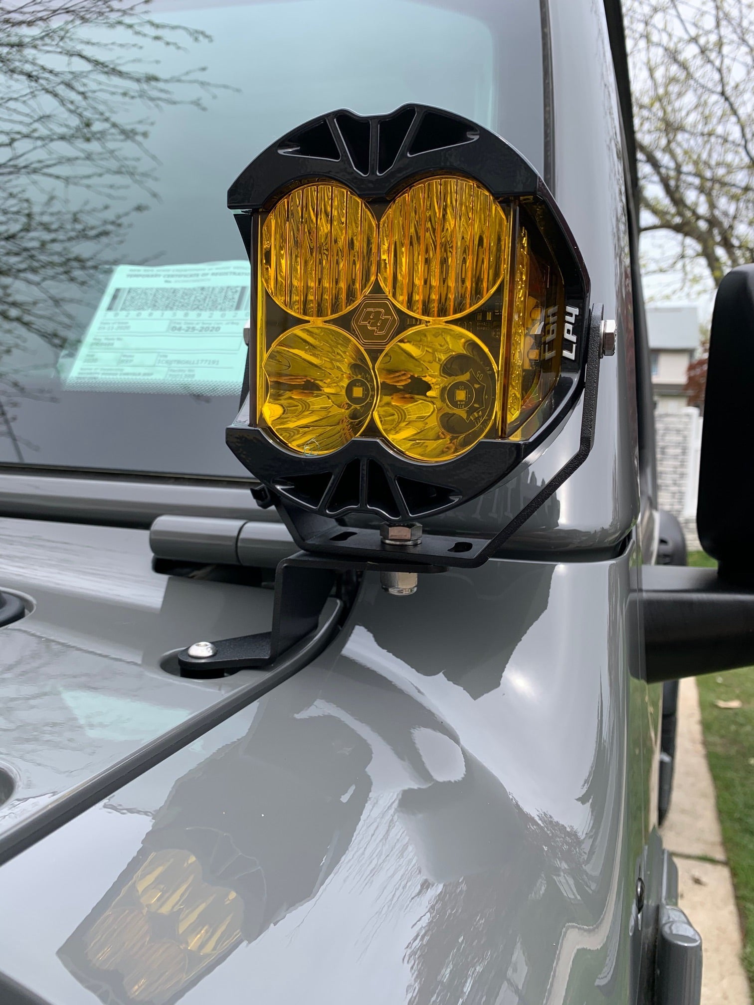 Kit de montaje de luces para pilar A para Jeep JL/JT