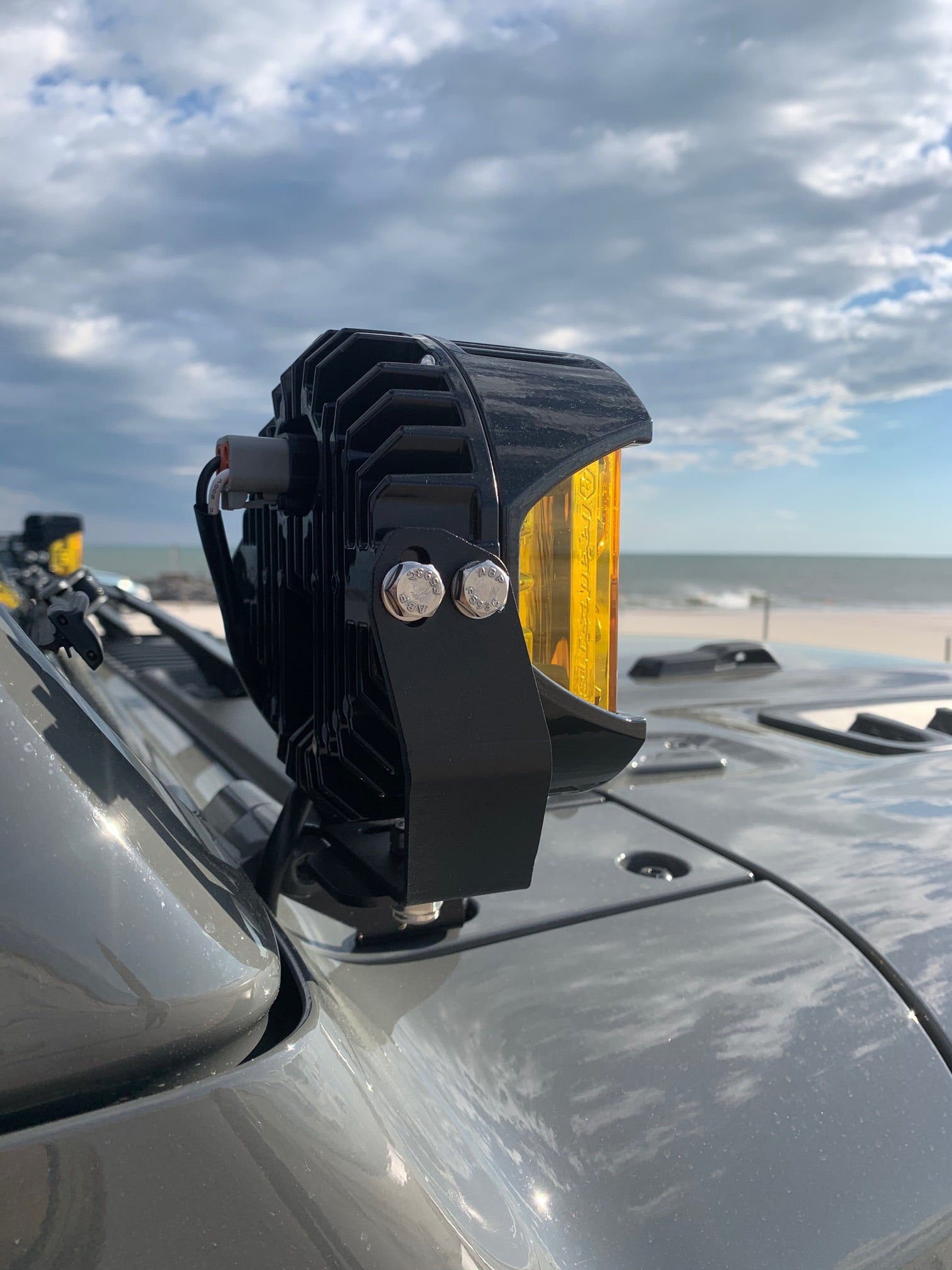 Kit de montaje de luces para pilar A para Jeep JL/JT