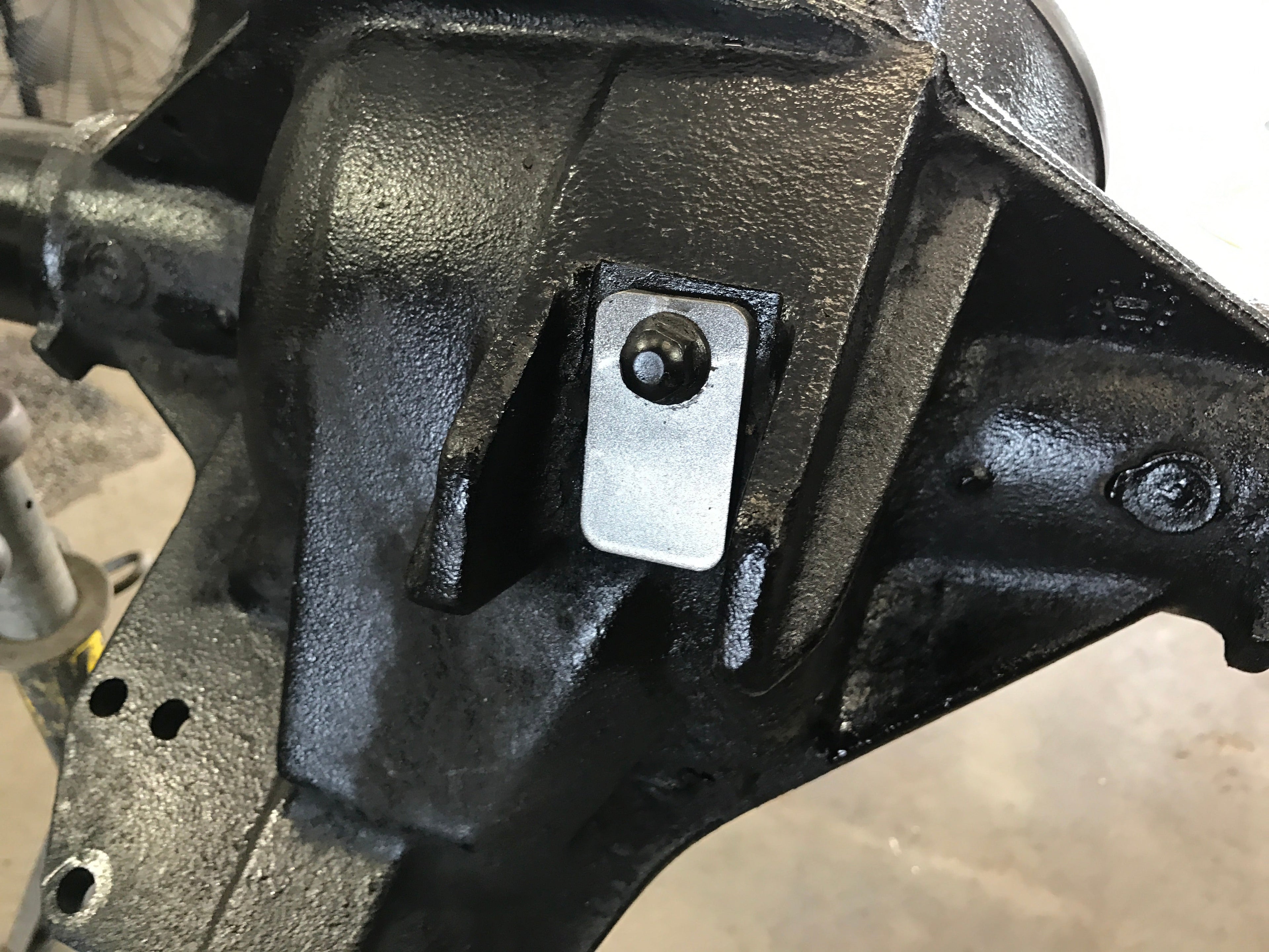 Placa de obturación ABS sin ventilación para Ford 8.8
