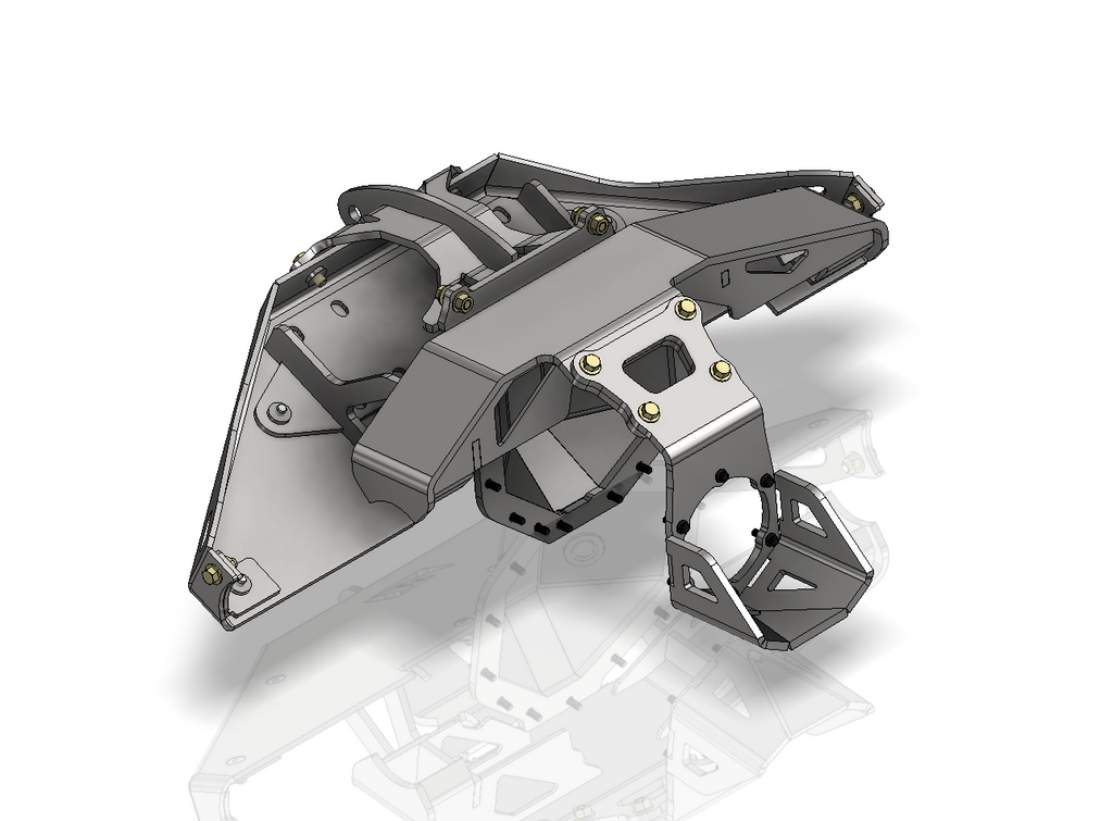 Axle Truss with Steering Ram Mount for ECGS 14 bolt Rear Steer