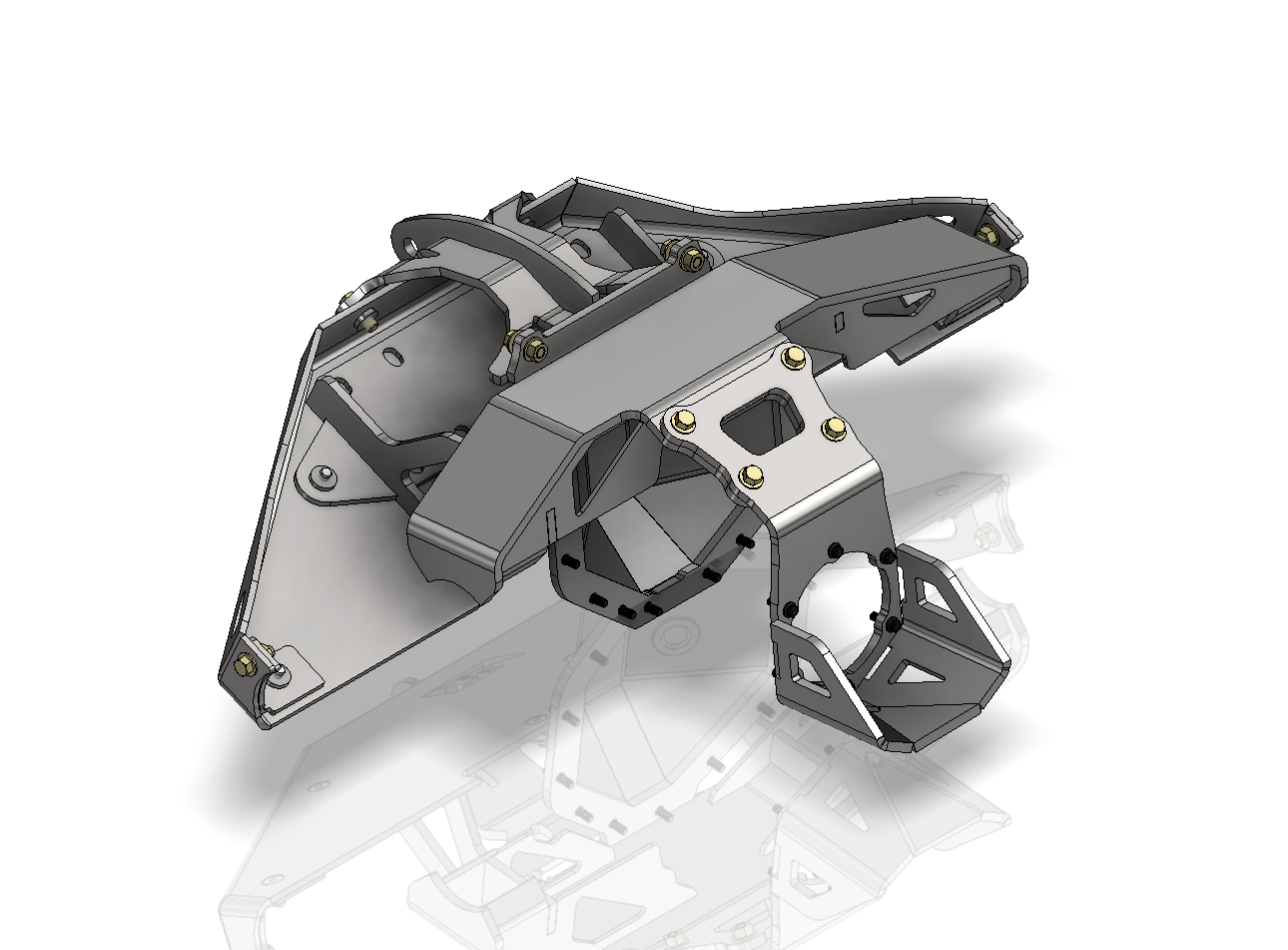 Axle Truss with Steering Ram Mount for ECGS 14 bolt Rear Steer
