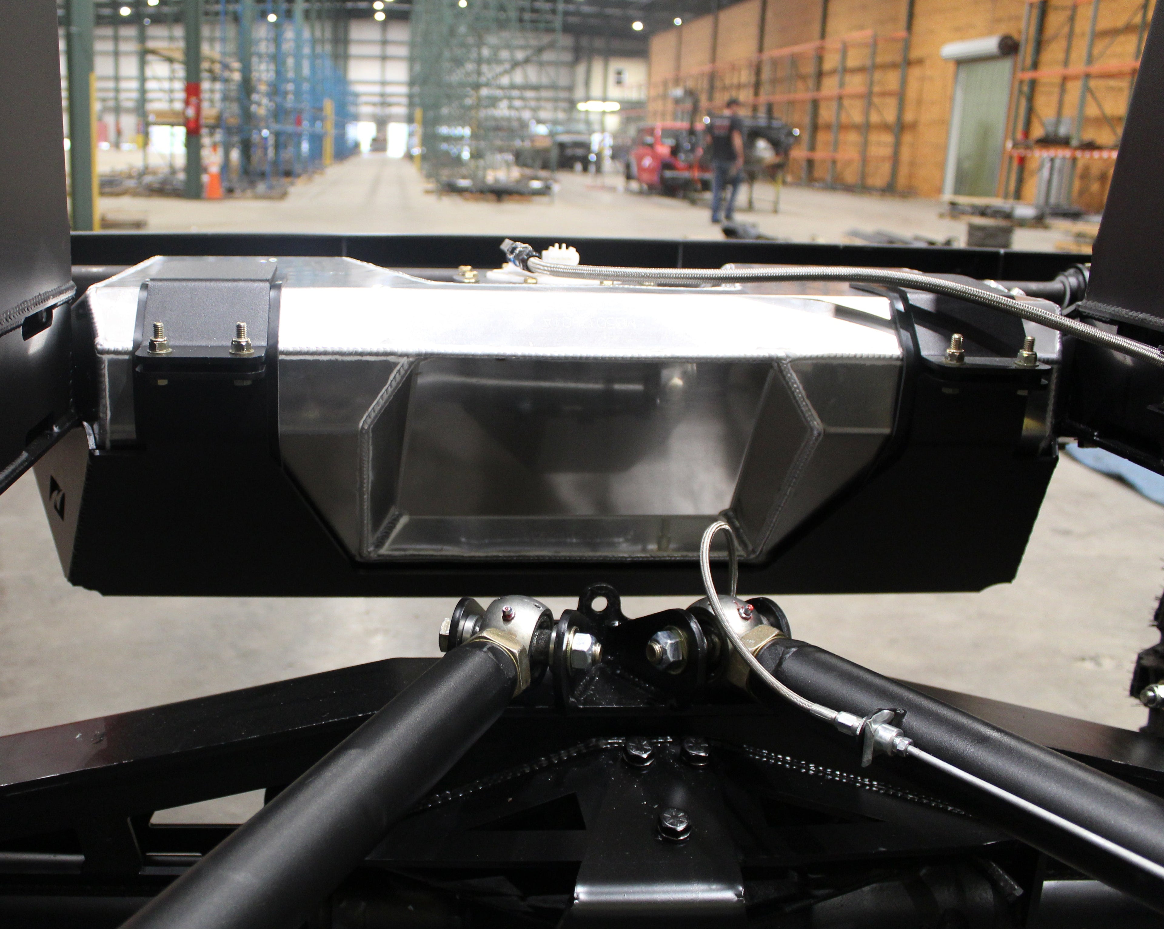 Motobilt Jeep Wrangler JK / JKU Aluminum Fuel Cell w/ Skid Plate for MB3025 Back Half Kit