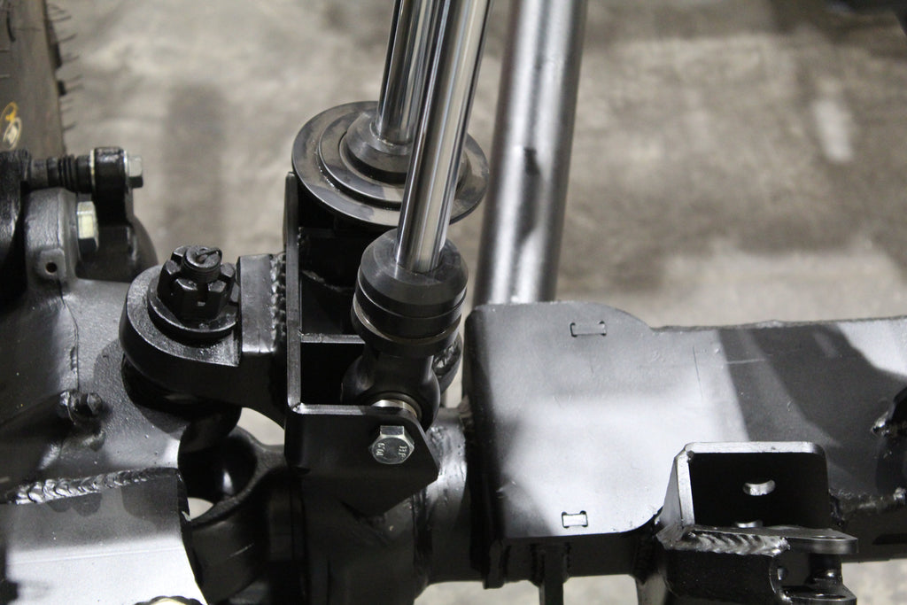 Kit de montaje de amortiguador doble inferior Dana 60 Super Duty