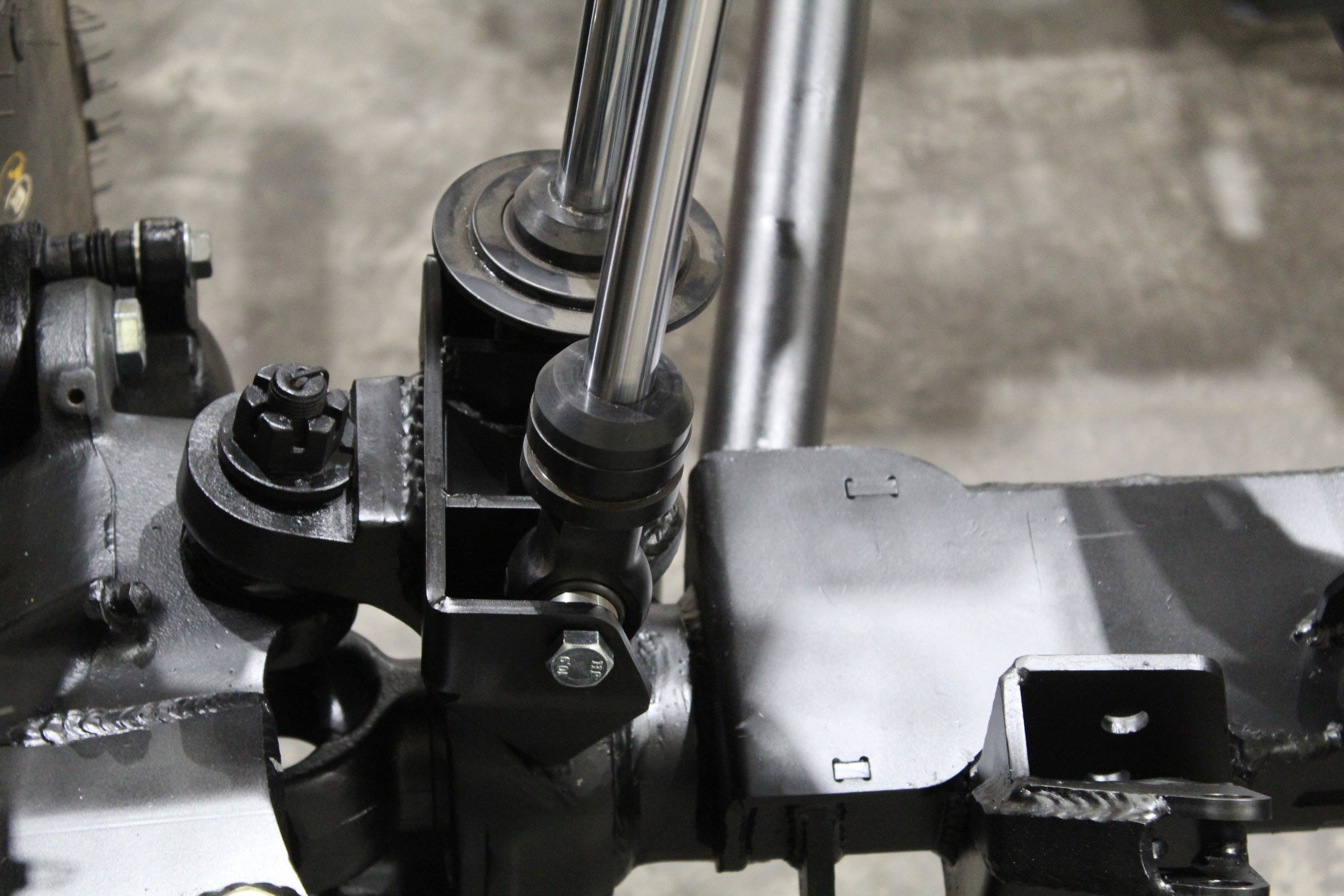 Kit de montaje de amortiguador doble inferior Dana 60 Super Duty
