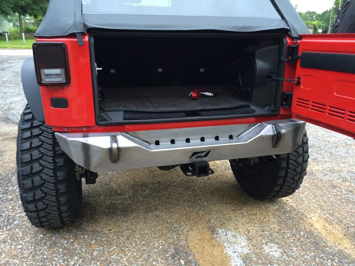 Motobilt Jeep Wrangler JK / JKU Stubby Rear Bumper