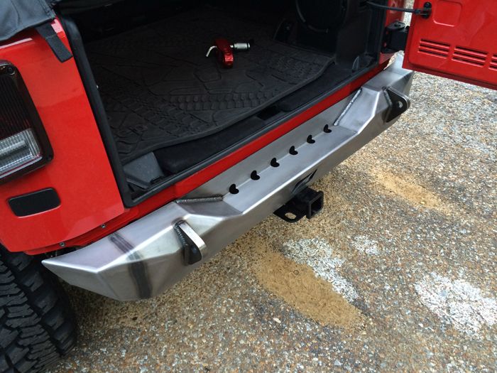 Motobilt Jeep Wrangler JK / JKU Stubby Rear Bumper