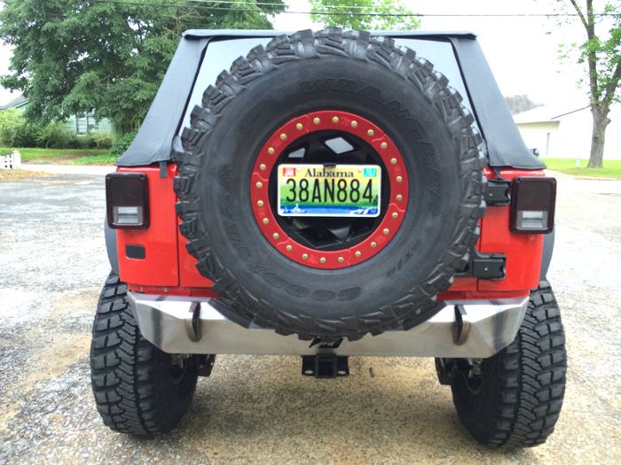 Motobilt Jeep Wrangler JK / JKU Stubby Rear Bumper