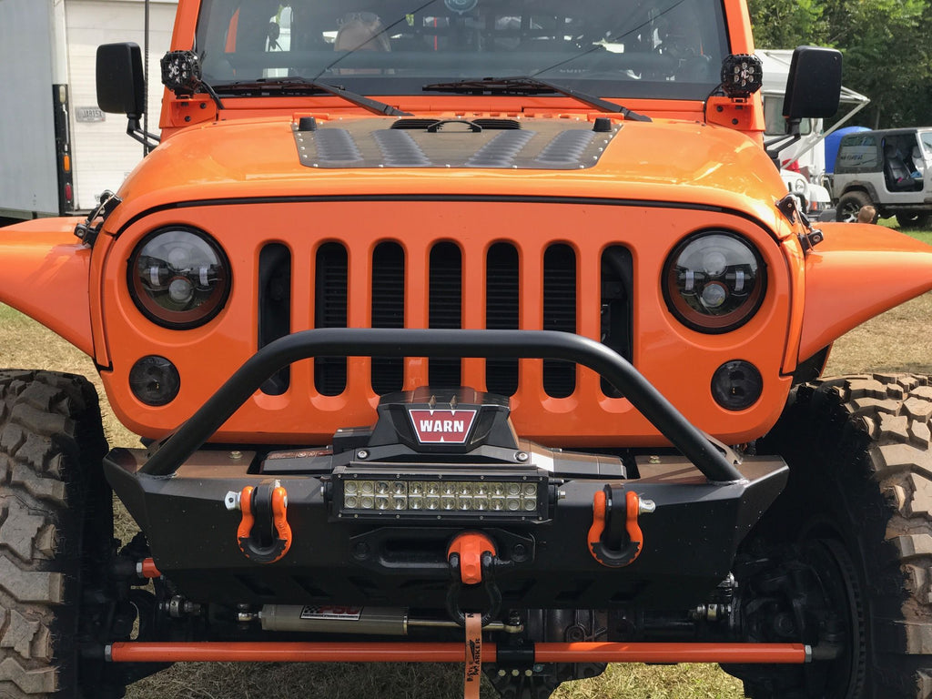 Motobilt Jeep Wrangler JK / JKU Crusher Front Bumper w/Stinger