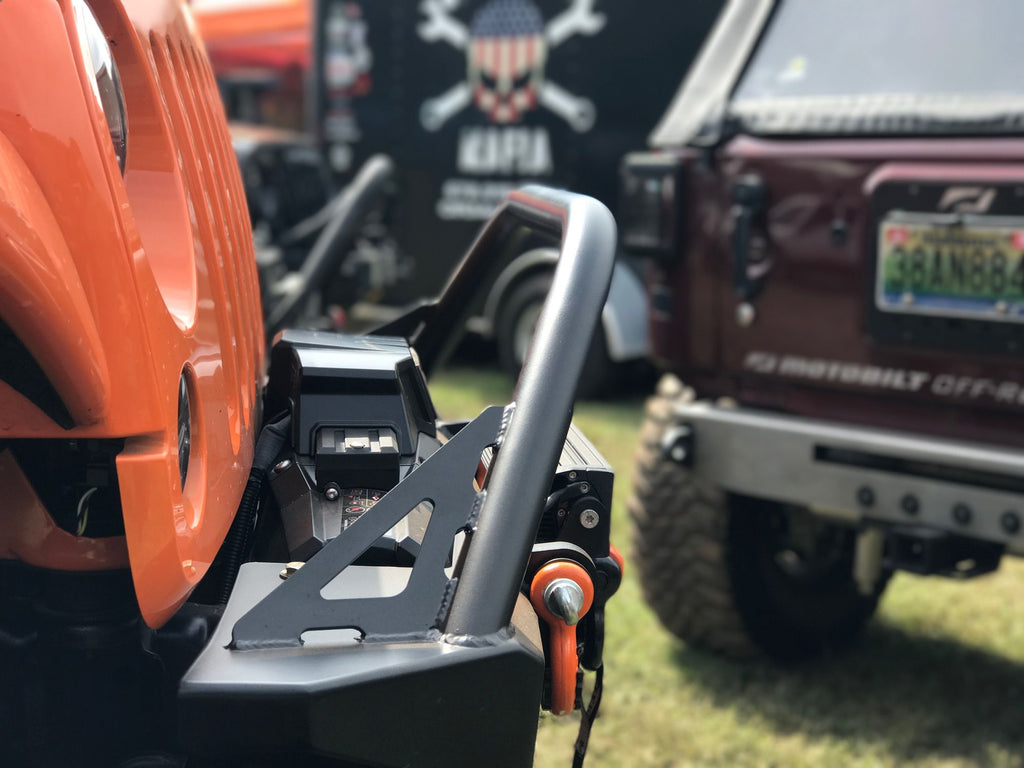 Motobilt Jeep Wrangler JK / JKU Crusher Front Bumper w/Stinger