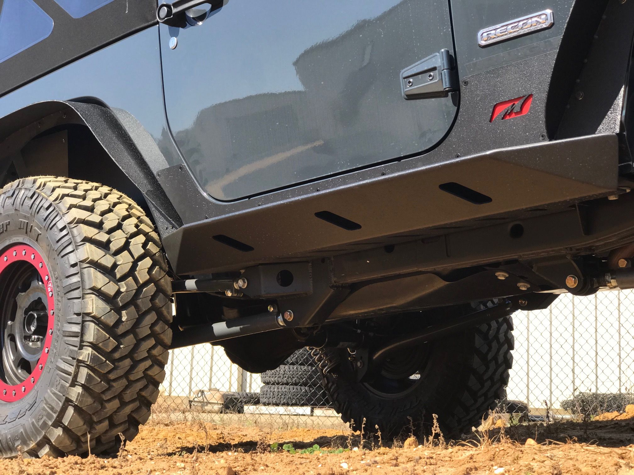 Crusher Rocker Guards w/ Step for Jeep JK 2 Door