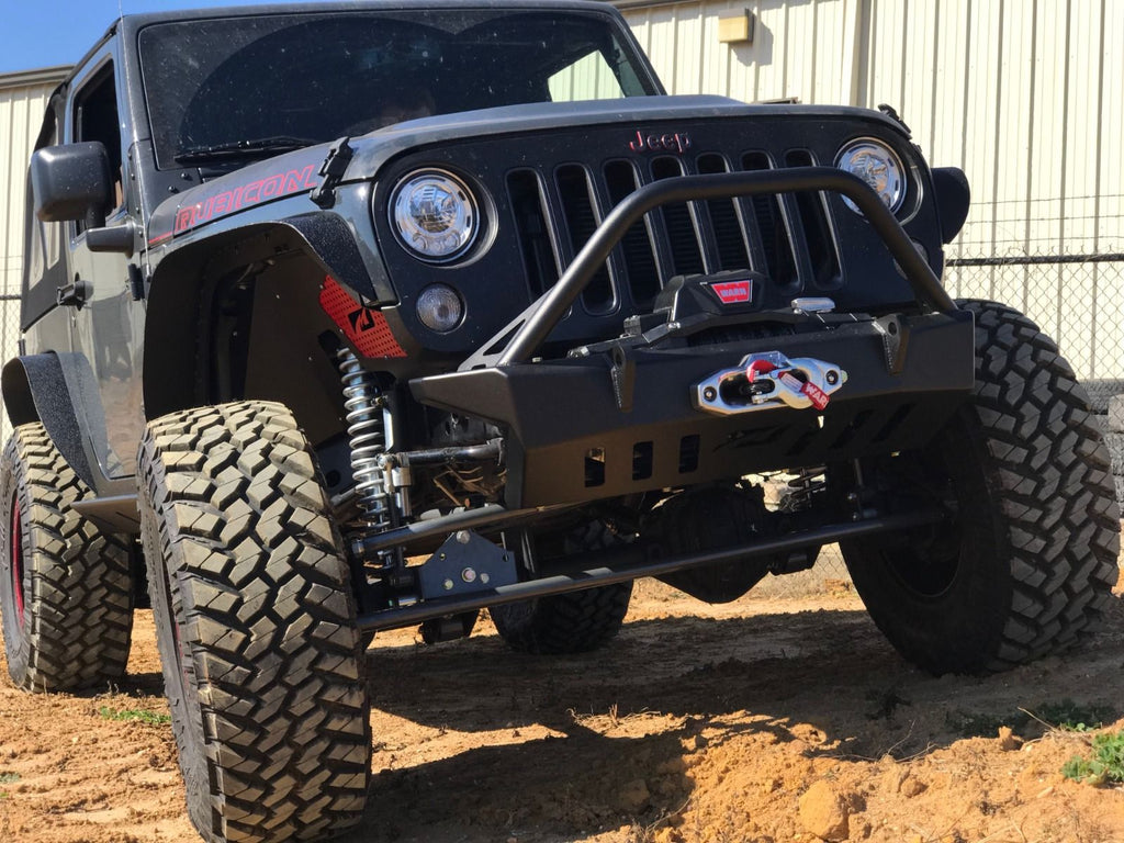 Motobilt Jeep Wrangler JK / JKU Crusher Front Bumper w/Stinger