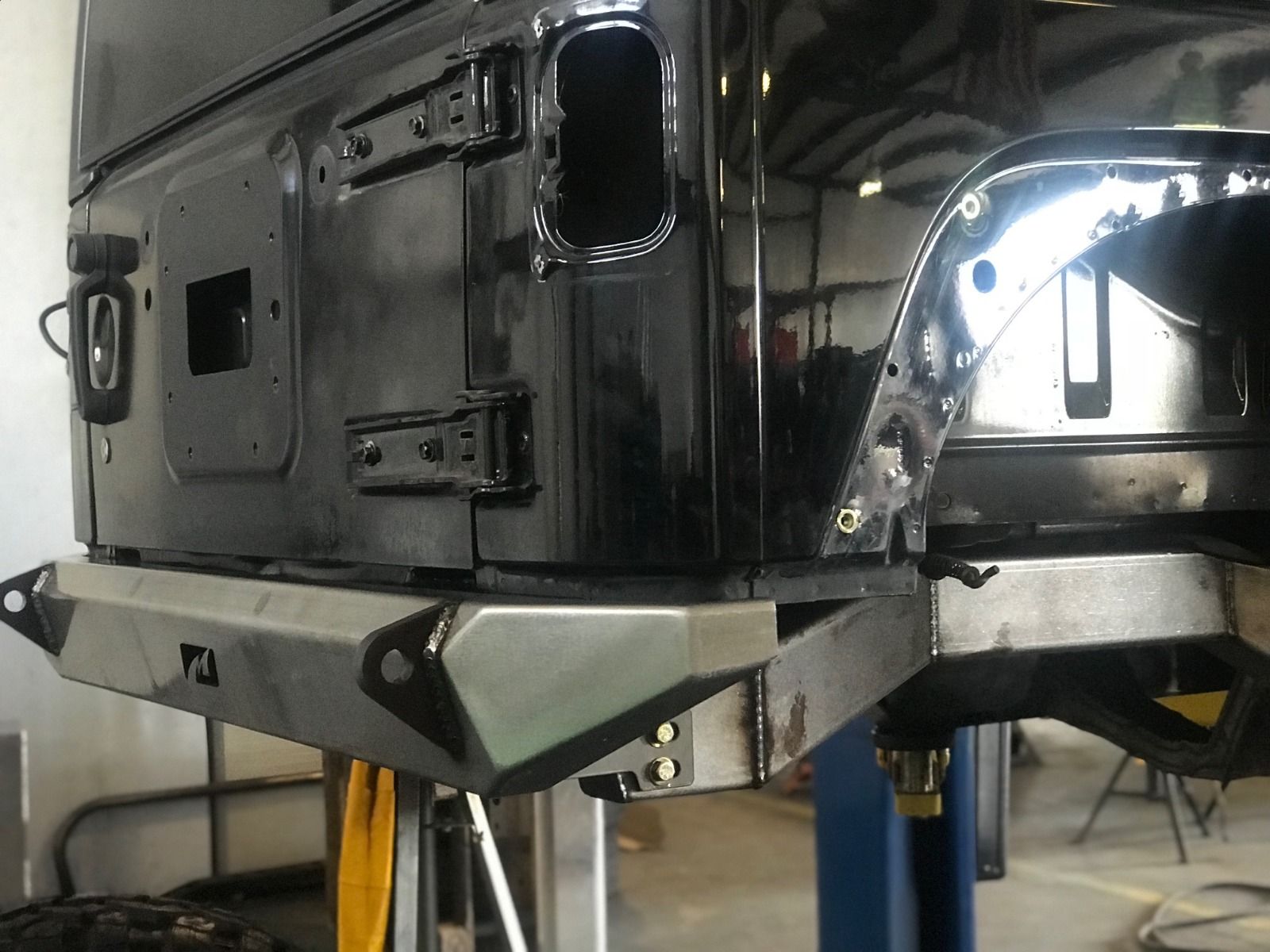 Motobilt Jeep Wrangler JK / JKU Hatchet Frame Chop Rear Bumper and Cross member