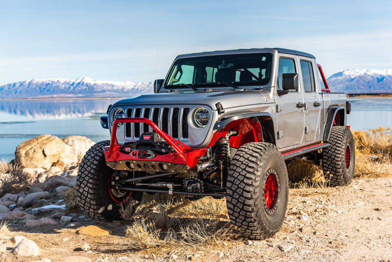 Artec Wrangler JK JL, & Gladiator JT Nighthawk Stinger Front Bumper w- Aluminum Skid