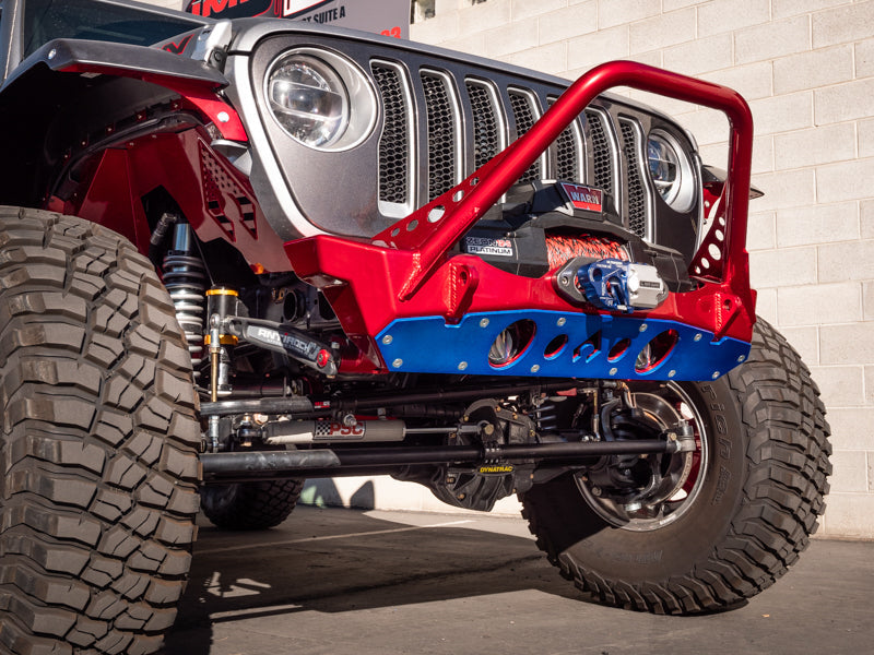 Artec Wrangler JK JL, & Gladiator JT Nighthawk Stinger Front Bumper w- Aluminum Skid