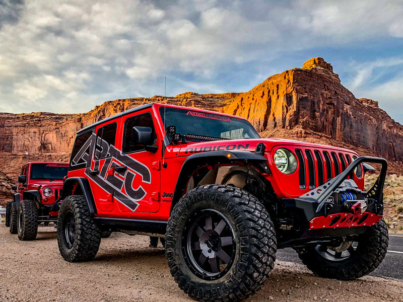 Artec Wrangler JL Exterior Package: Light Brackets and Liners *Free Fender Chop Kit!