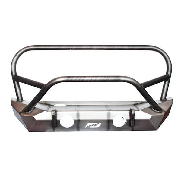 Motobilt Jeep Wrangler JK / JKU Hammer Front Bumper w/Grill Hoop, Stinger & Fog Mounts