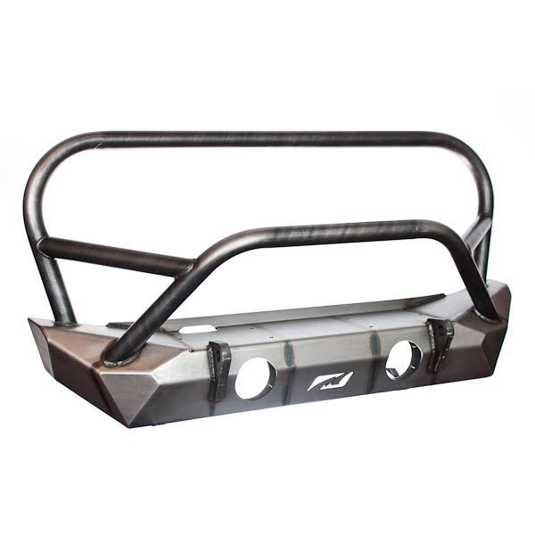 Motobilt Jeep Wrangler JK / JKU Hammer Front Bumper w/Grill Hoop, Stinger & Fog Mounts
