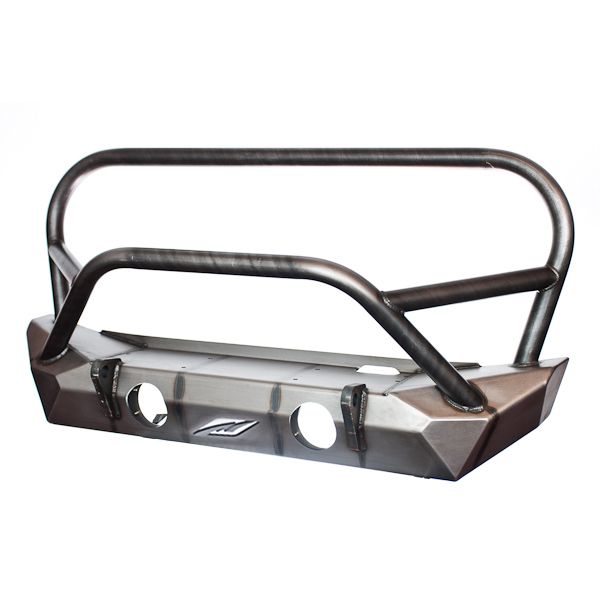 Motobilt Jeep Wrangler JK / JKU Hammer Front Bumper w/Grill Hoop, Stinger & Fog Mounts
