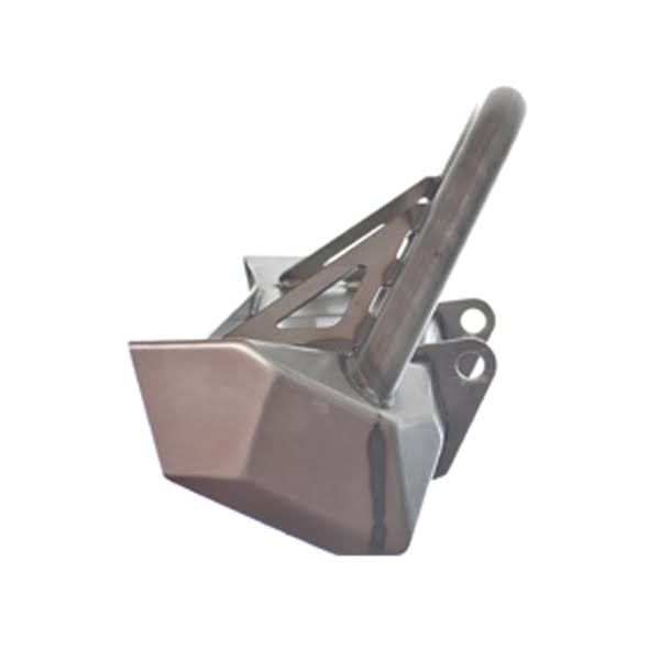 Defensa delantera Motobilt Hammer para Jeep Wrangler JK / JKU con stinger y luces antiniebla