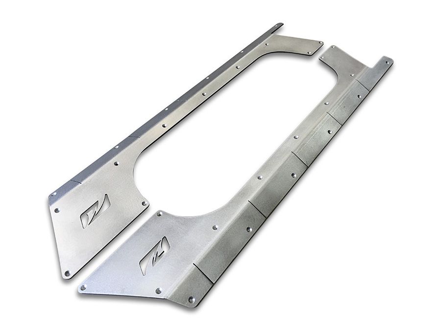 Estriberas protectoras de acero para Jeep JK de 2 puertas