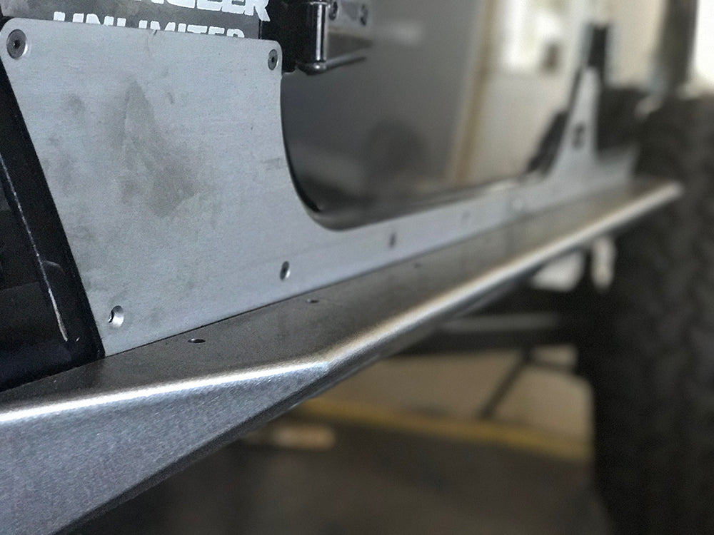 Crusher Rocker Guards w/ Step for Jeep JKU 4 Door
