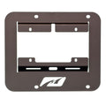 Soporte de matrícula para eliminar rueda de repuesto para Jeep YJ / TJ / LJ