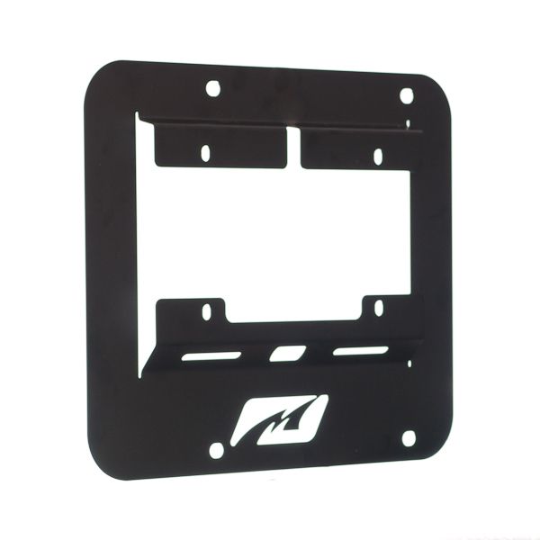 Soporte de matrícula para eliminar rueda de repuesto para Jeep YJ / TJ / LJ