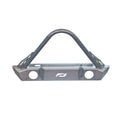 Parachoques delantero Motobilt Jeep Wrangler JK / JKU Hatchet Series con corte de chasis, Stinger y montajes para faros antiniebla