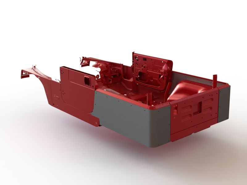 Protecciones de Esquina Ciegas para Jeep CJ YJ TJ - Aluminio