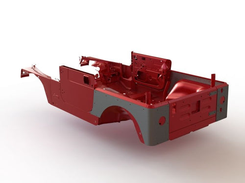 Protectores de esquina elásticos de 4" para Jeep TJ - Acero