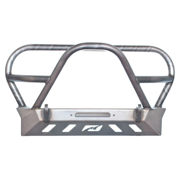 Motobilt Jeep Wrangler YJ / TJ / LJ Crusher Front Bumper w/ Grill Hoop & Stinger