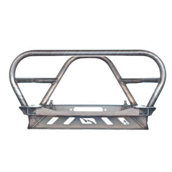 Motobilt Jeep Wrangler YJ / TJ / LJ Crusher Front Bumper w/ Grill Hoop & Stinger