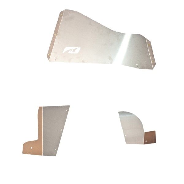 Guardabarros interiores traseros de aluminio para Jeep JK / JKU